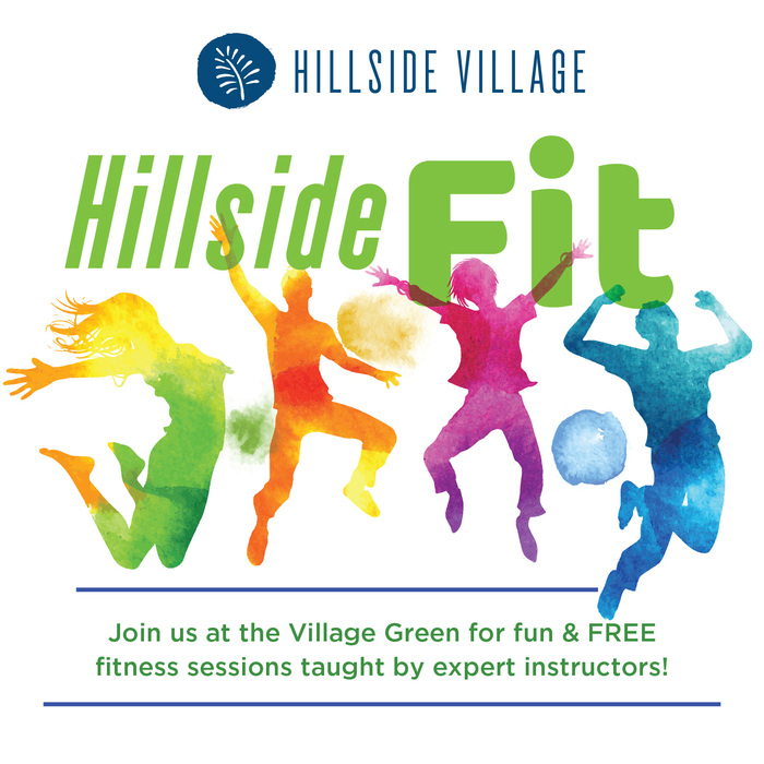 Join us at the Village Green for a FREE fitness class taught by expert instructors.