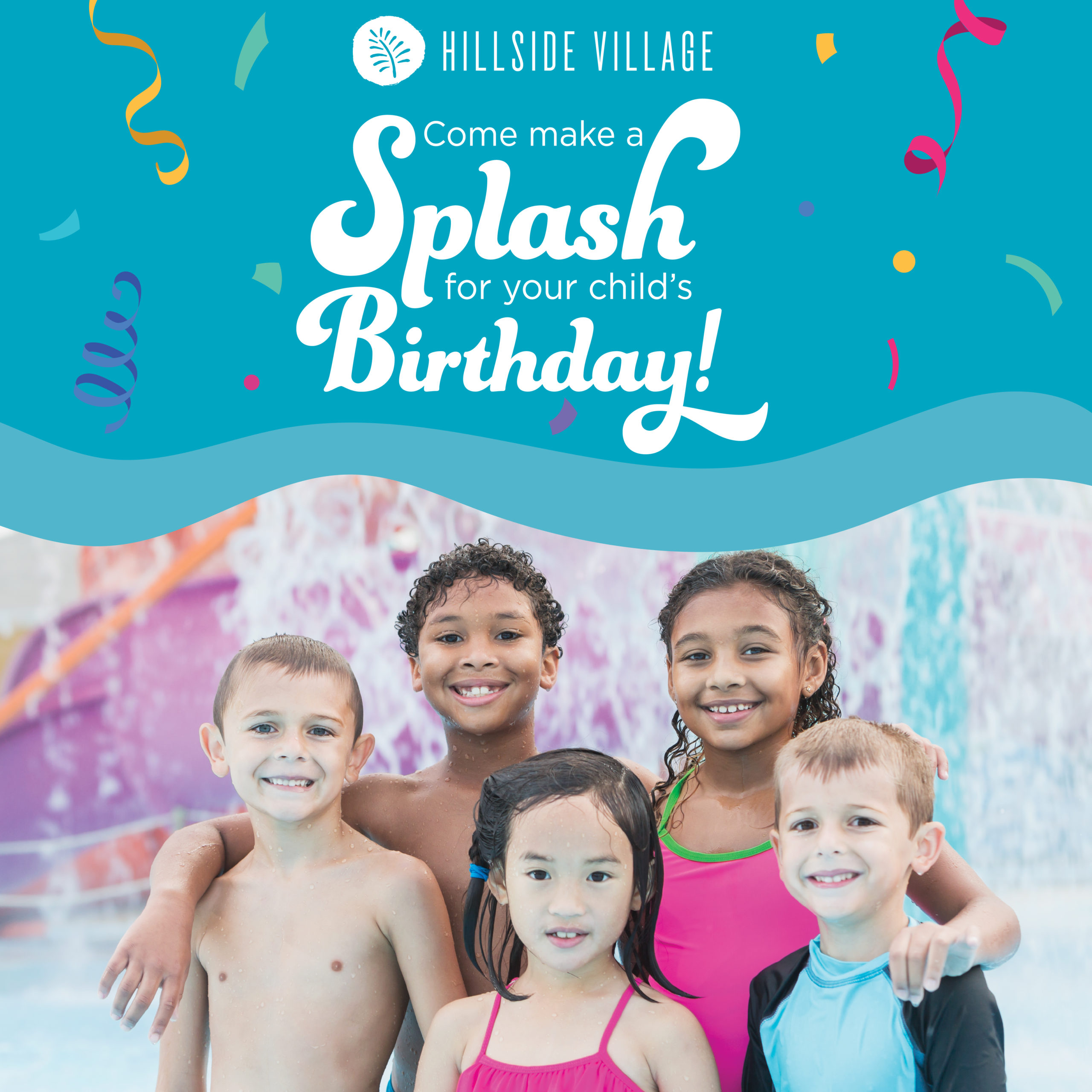 Splash Pad Birthday Parties