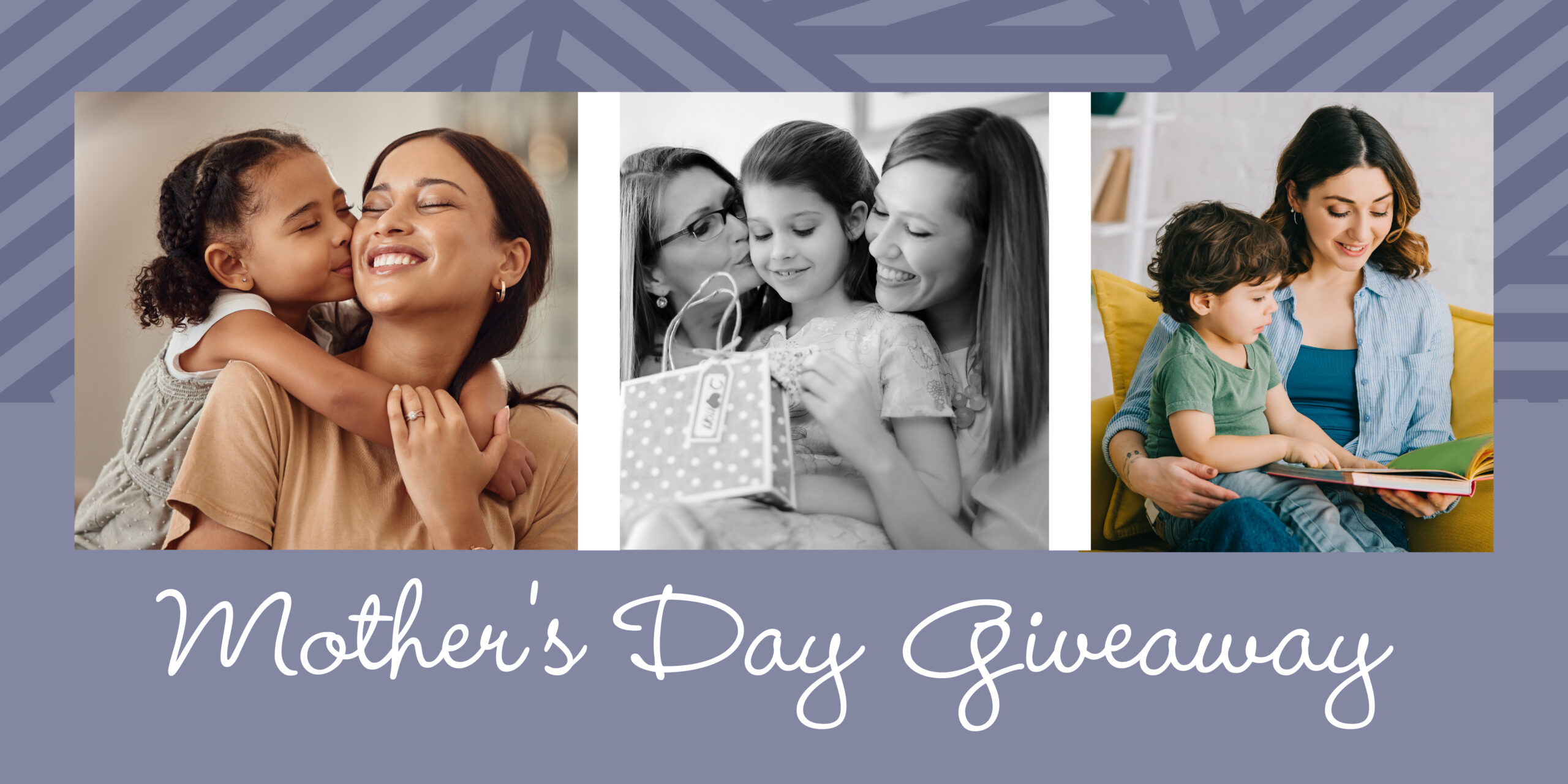 Mother's Day Giveaway Pictures of different moms with their children